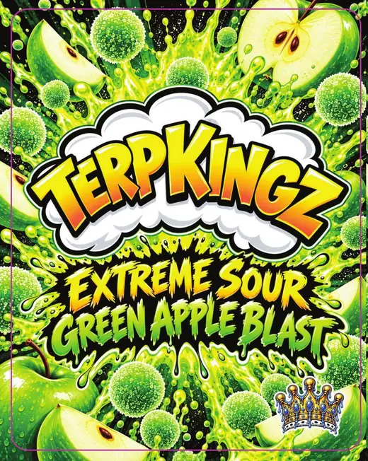 Terp Kingz Extreme Sour Green Apple Blast